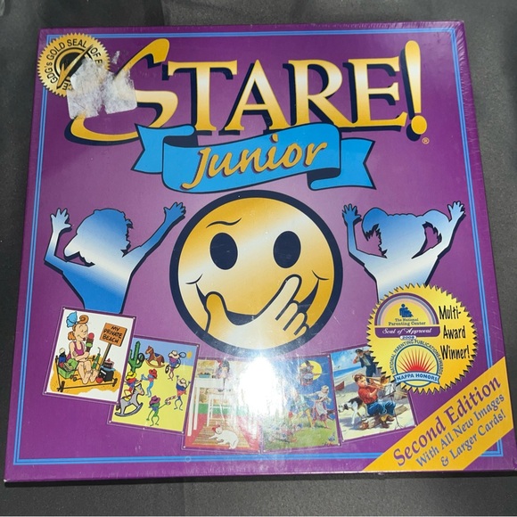 Stare! Junior Board Game Second Edition GDG New Sealed 2-10 Player - Picture 2 of 3
